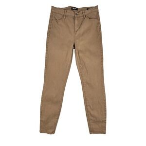 Buffalo David Bitton Jeans Women 6 High Rise Stretch Skinny‎ Hanna Tan Pants